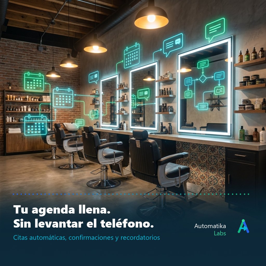 Agenda automática para barberías